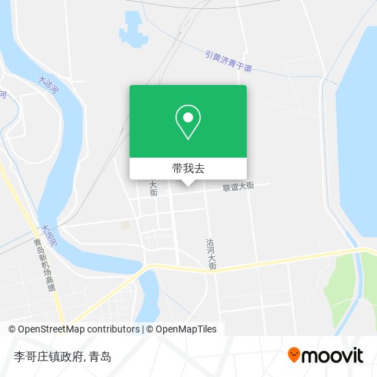 李哥庄镇政府地图