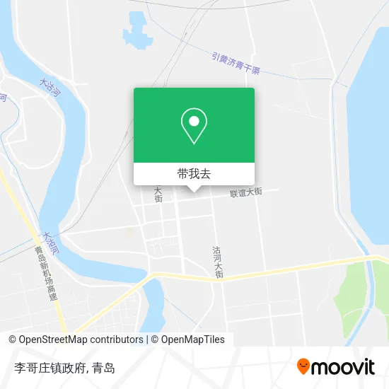 李哥庄镇政府地图