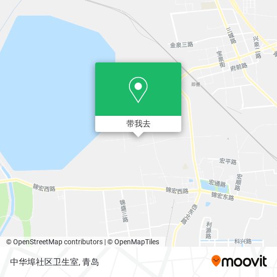 中华埠社区卫生室地图