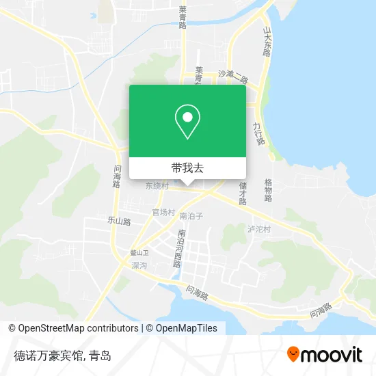 德诺万豪宾馆地图