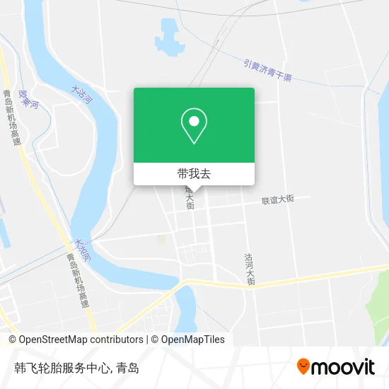 韩飞轮胎服务中心地图