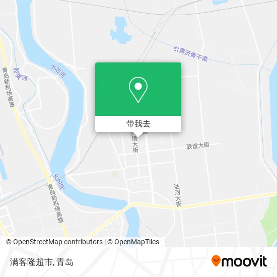 满客隆超市地图