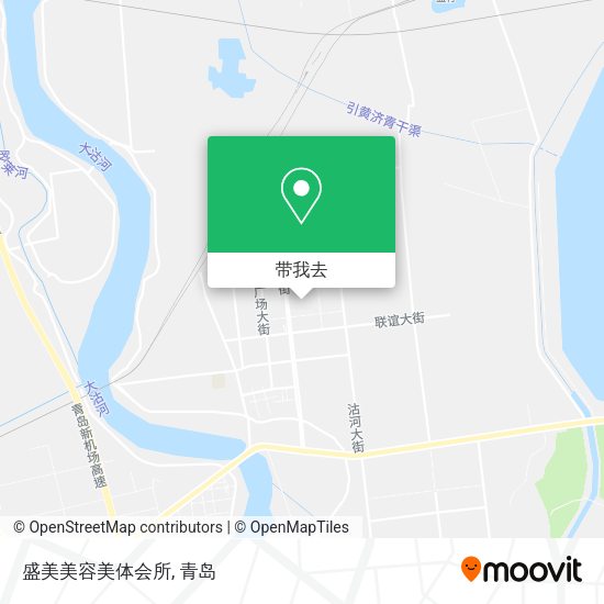 盛美美容美体会所地图