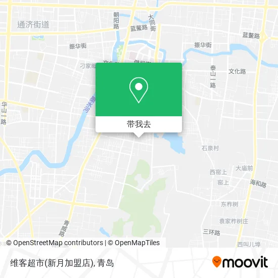 维客超市(新月加盟店)地图