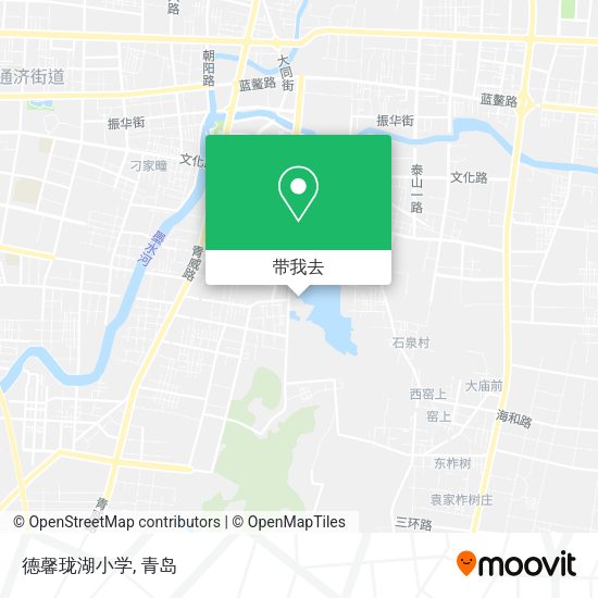 德馨珑湖小学地图