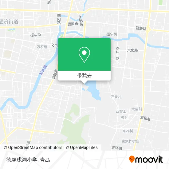 德馨珑湖小学地图