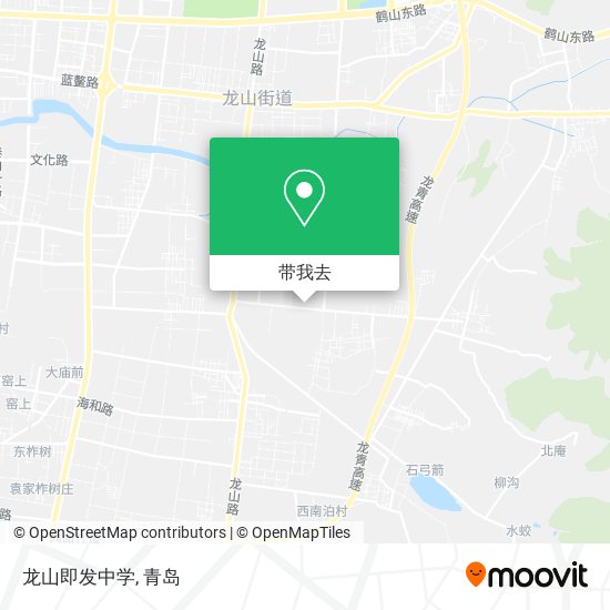 龙山即发中学地图