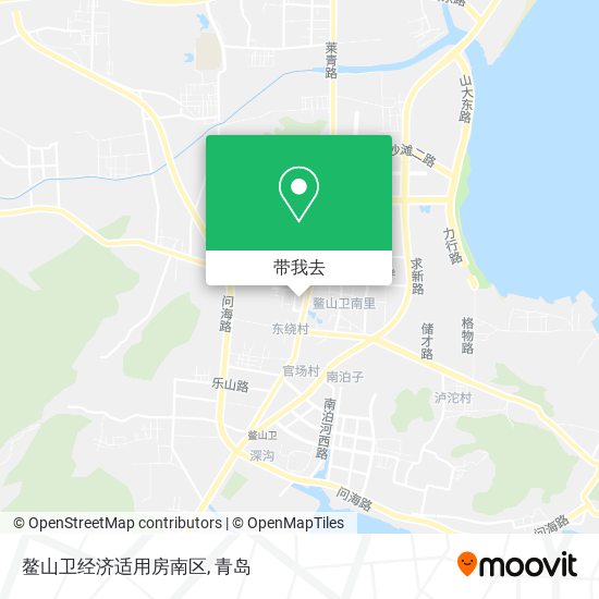 鳌山卫经济适用房南区地图