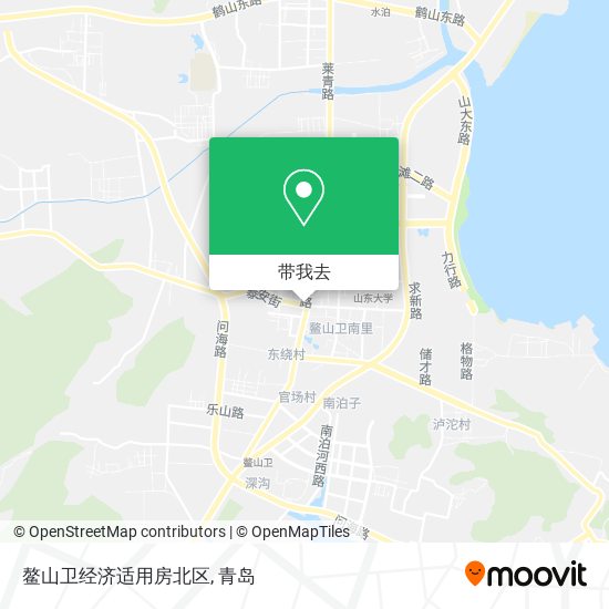 鳌山卫经济适用房北区地图