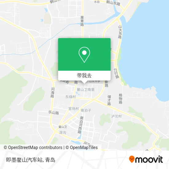 即墨鳌山汽车站地图