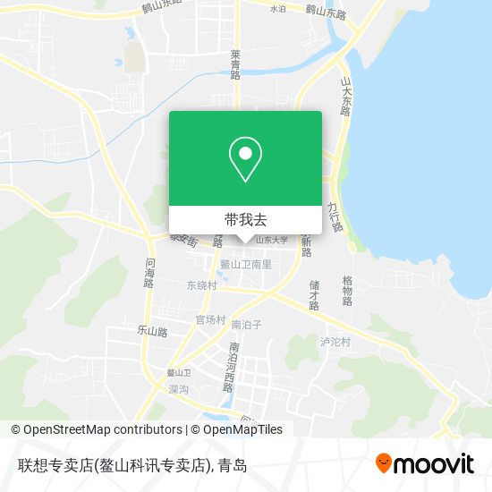 联想专卖店(鳌山科讯专卖店)地图