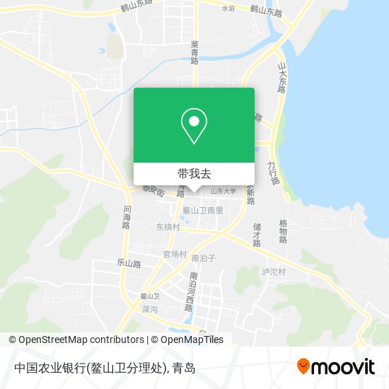 中国农业银行(鳌山卫分理处)地图
