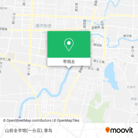 山前全羊馆(一分店)地图