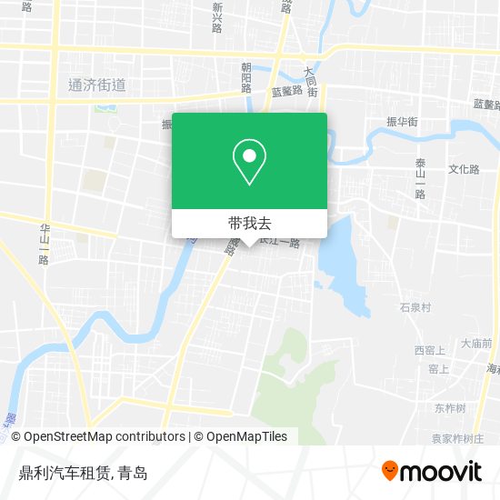 鼎利汽车租赁地图