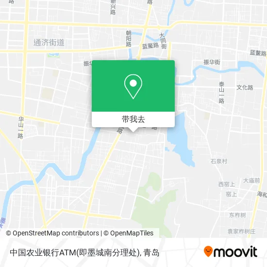 中国农业银行ATM(即墨城南分理处)地图