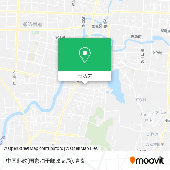 中国邮政(国家泊子邮政支局)地图