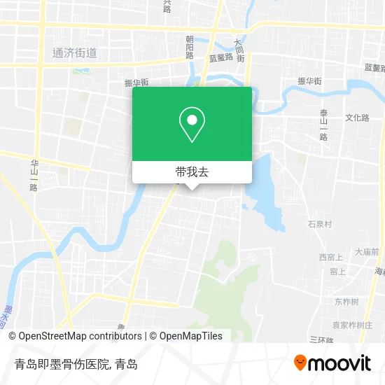 青岛即墨骨伤医院地图