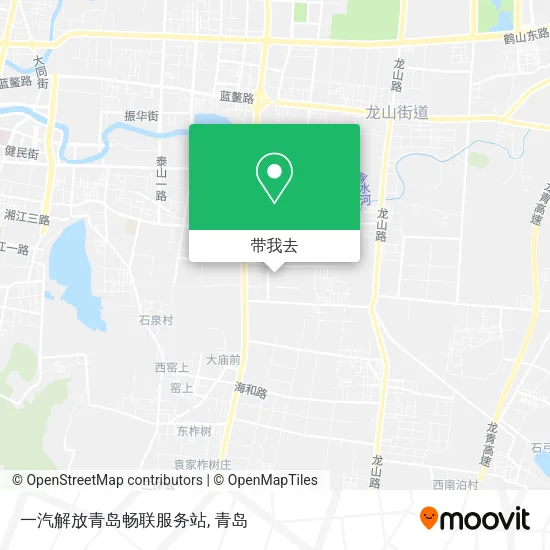 一汽解放青岛畅联服务站地图