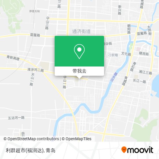 利群超市(福润达)地图
