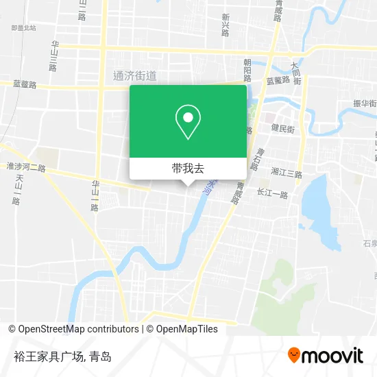裕王家具广场地图