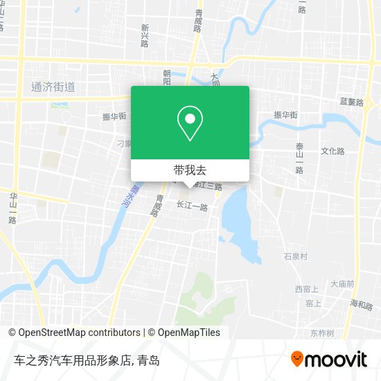 车之秀汽车用品形象店地图