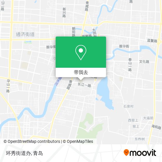 环秀街道办地图