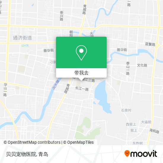 贝贝宠物医院地图
