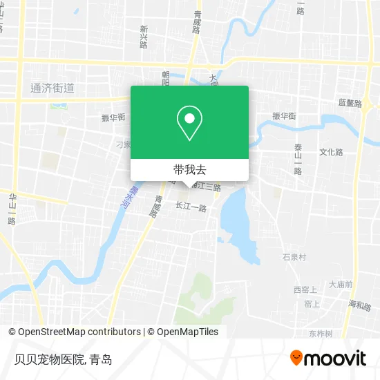 贝贝宠物医院地图