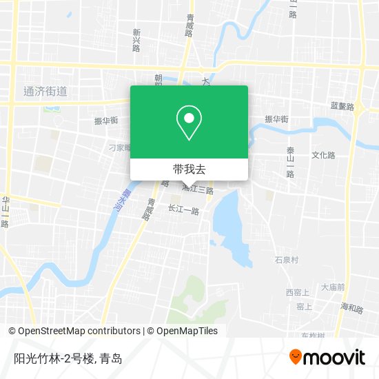 阳光竹林-2号楼地图