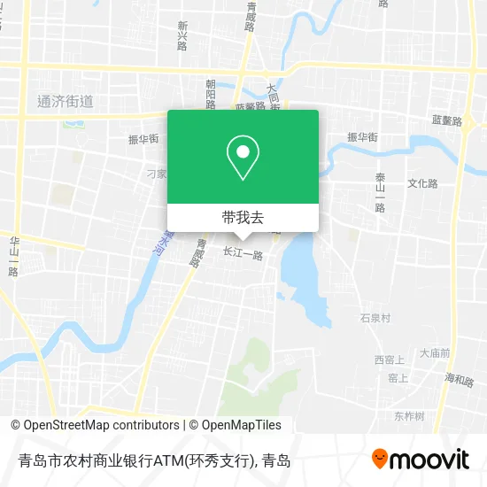 青岛市农村商业银行ATM(环秀支行)地图