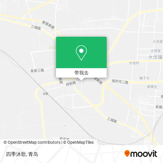 四季沐歌地图