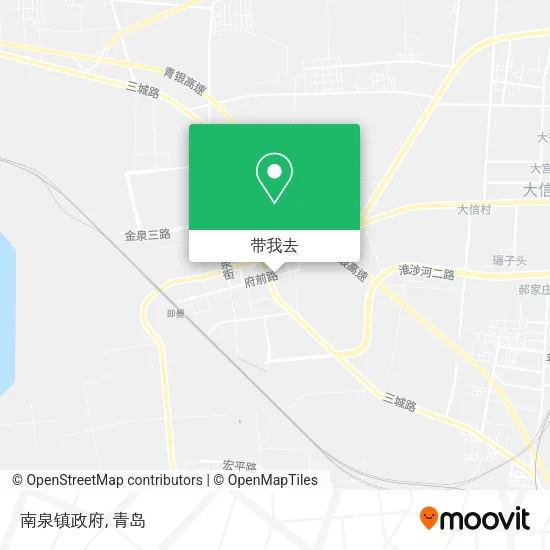 南泉镇政府地图
