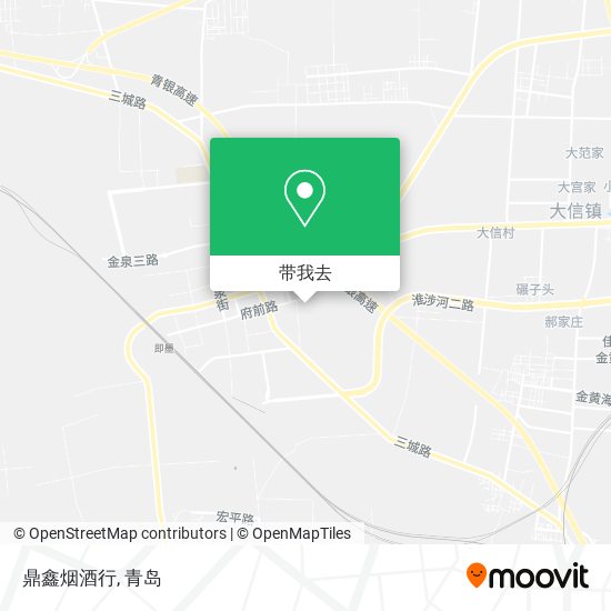 鼎鑫烟酒行地图