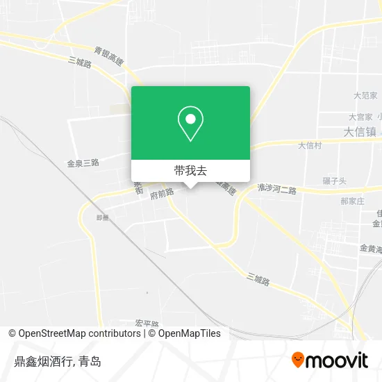 鼎鑫烟酒行地图