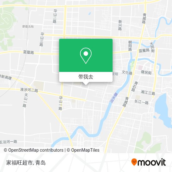 家福旺超市地图