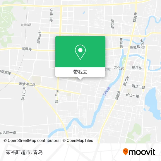 家福旺超市地图