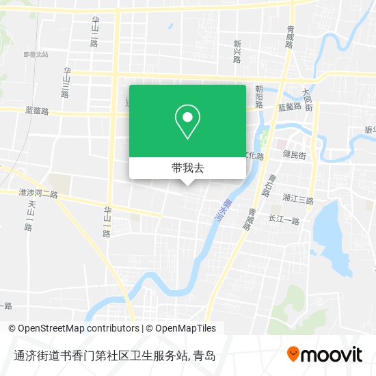 通济街道书香门第社区卫生服务站地图