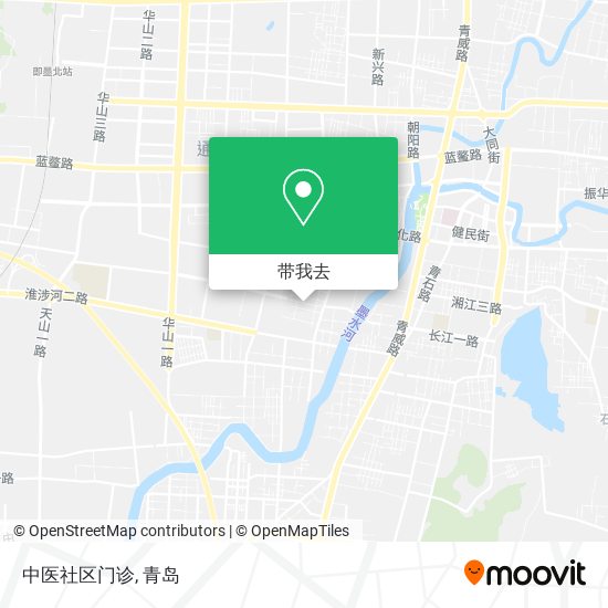 中医社区门诊地图
