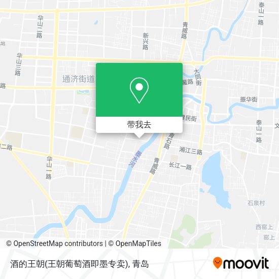酒的王朝(王朝葡萄酒即墨专卖)地图