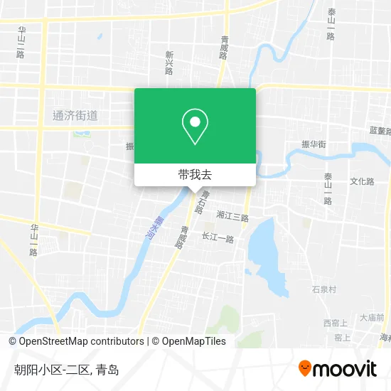 朝阳小区-二区地图