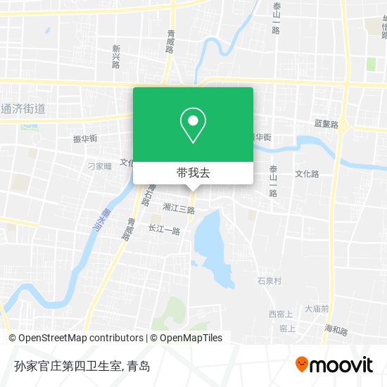 孙家官庄第四卫生室地图