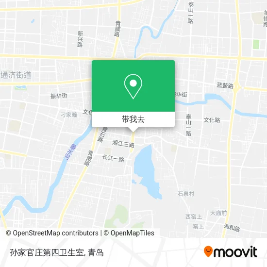 孙家官庄第四卫生室地图