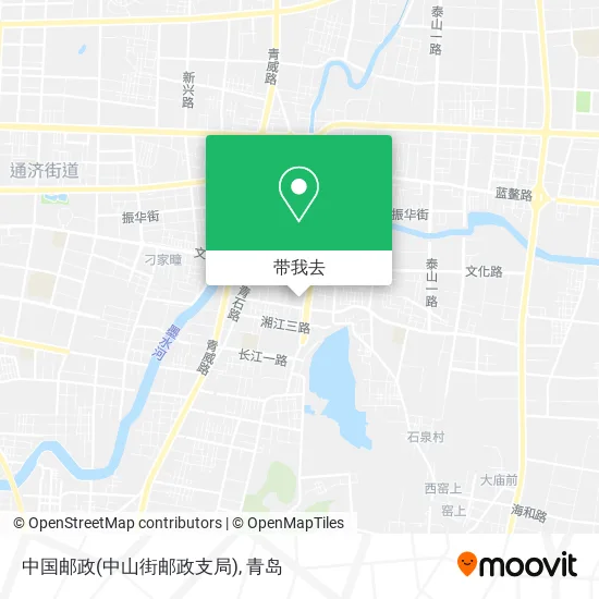 中国邮政(中山街邮政支局)地图