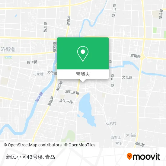 新民小区43号楼地图