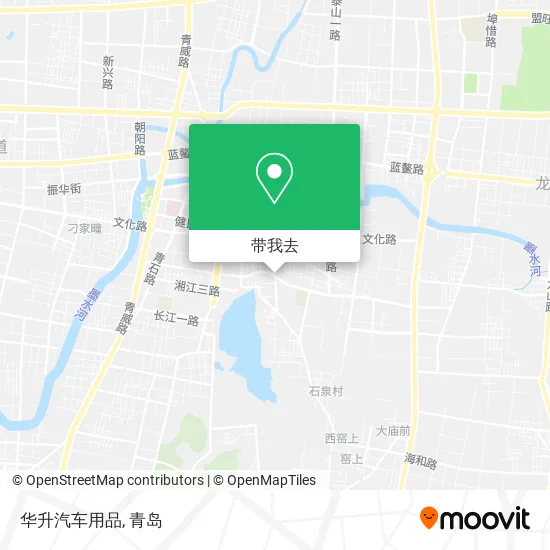 华升汽车用品地图