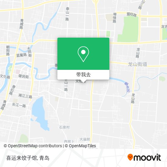 喜运来饺子馆地图