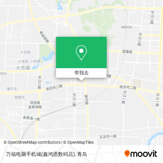 万福电脑手机城(鑫鸿恩数码店)地图