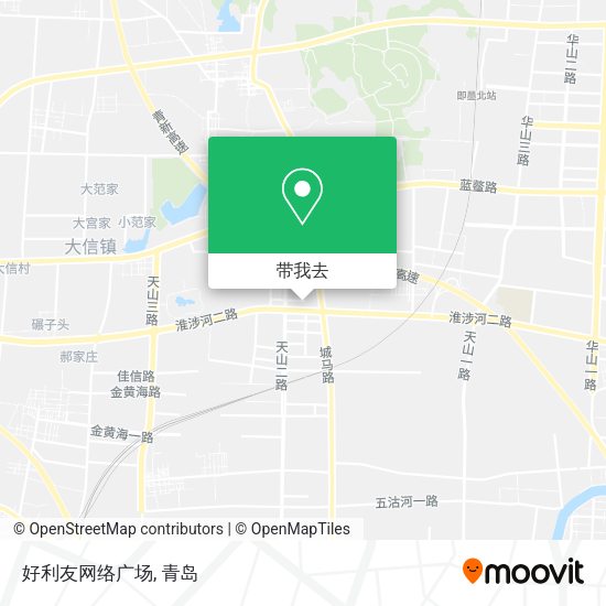 好利友网络广场地图