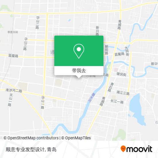 顺意专业发型设计地图