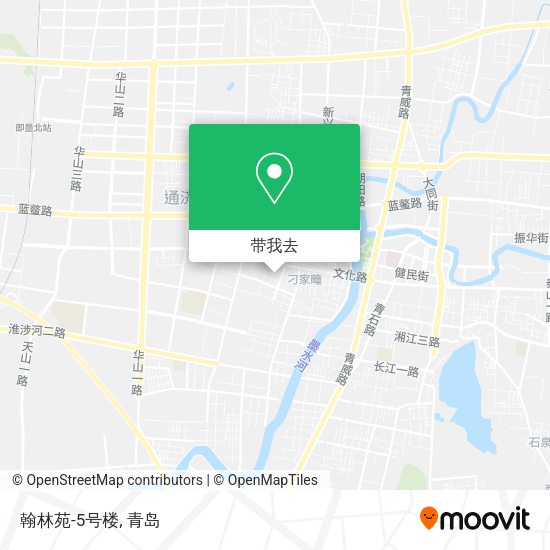翰林苑-5号楼地图